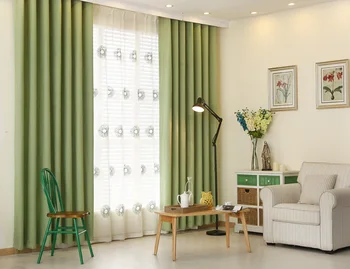 

Simple Modern Curtains for Living Dining Room Bedroom Pure Cotton Velvet High Quality Customed Curtains for Rooms