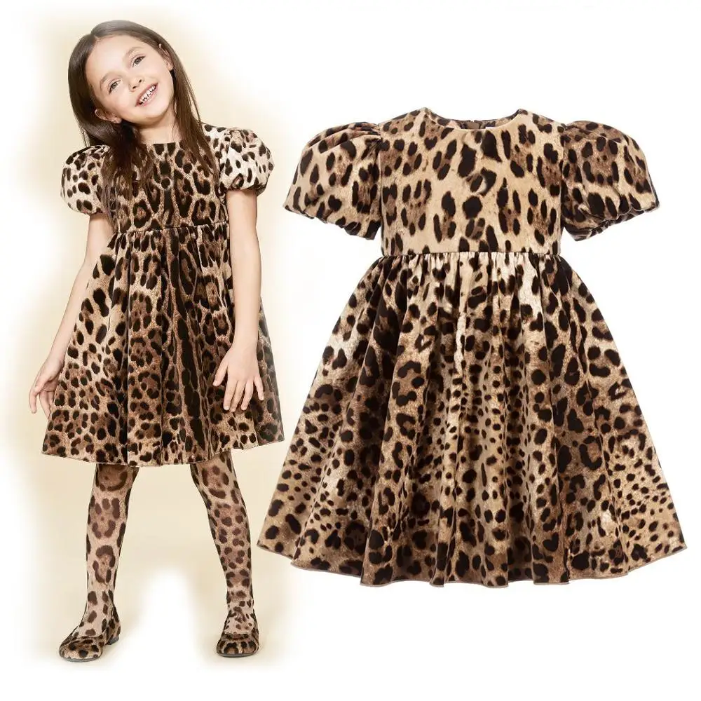 2020 big brands Princess Girls Dresses senior print Children new Ball Gown Party Clothing Toddler Girl Kids Dress | Детская одежда и