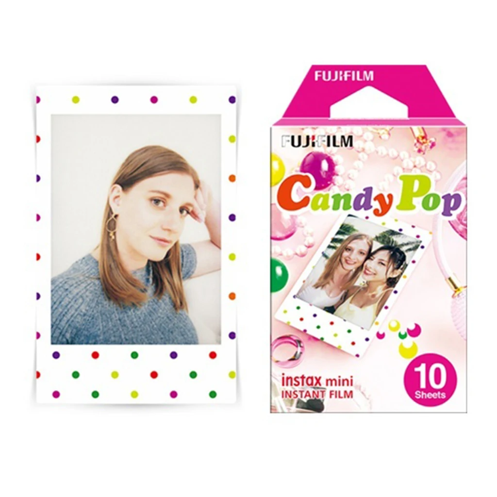 Fujifilm Instax Mini 10 Sheets Cartoon Instant Photo Paper cartoon Film For Fuji Instax Mini 8 9 70 7s 50s 50i 90 High Quality