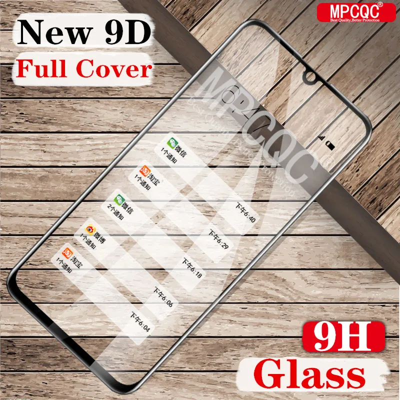 

9D Full Cover Glass For Samsung Galaxy A30 2019 Tempered Glass For Samsung A30s A 30 A305 A305F SM-A305FN/DS Screen Protector