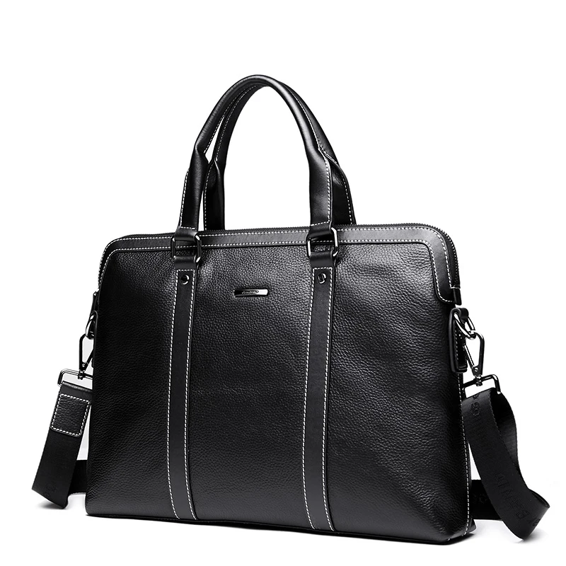 Fashion Luxury Men Bag Genuine Leather Handbag Shoulder Bags Business