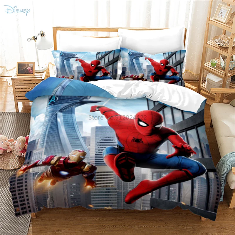 Set di biancheria da letto classico Spider Man lenzuola biancheria da letto  ragazzi/ragazze/adulti stampa digitale Set copripiumino federa tessili per  la casa - AliExpress