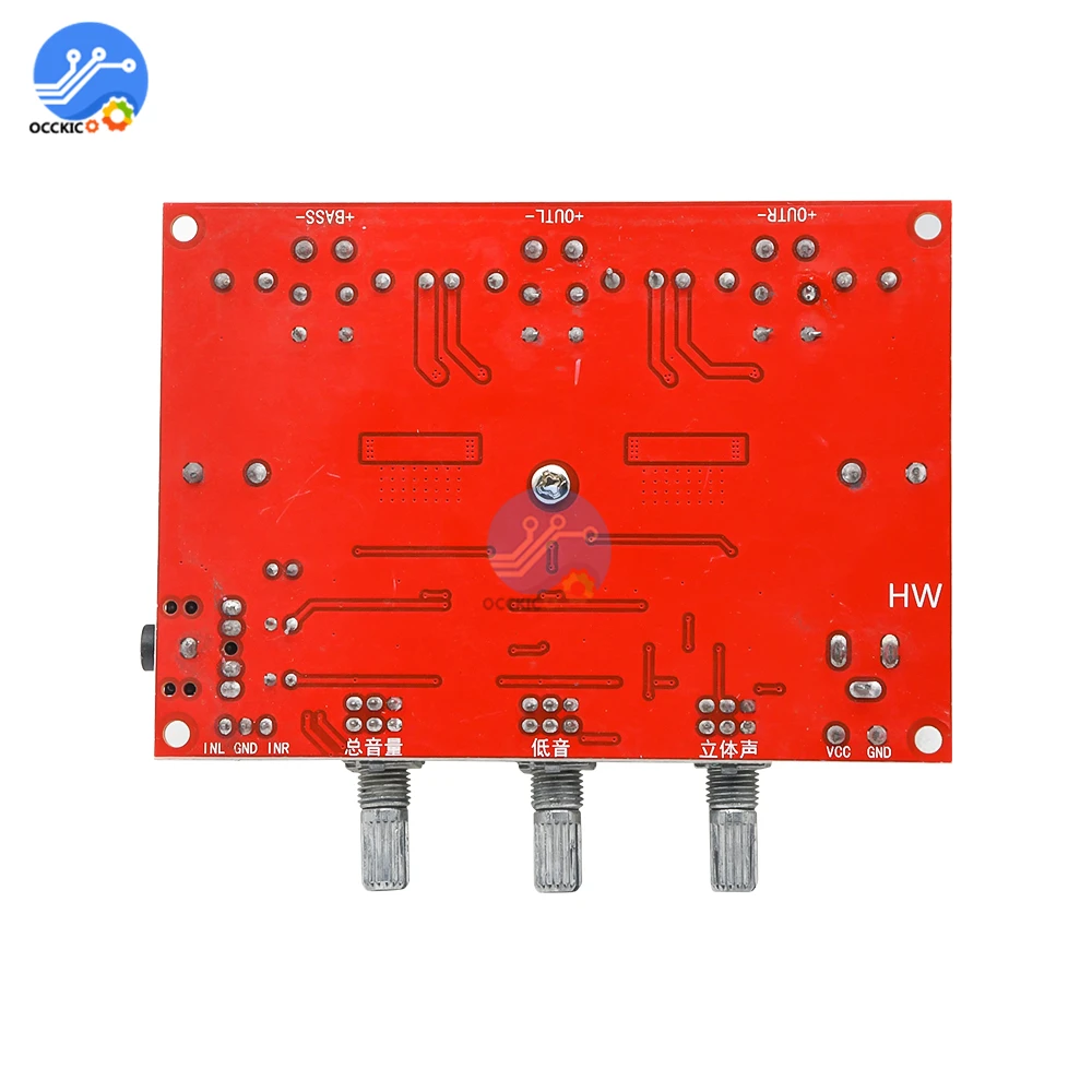 DC 12V 24V TPA3116D2 50Wx2 + 100W 2 1 3 канала цифровой сабвуфер усилитель плата модуль мощности