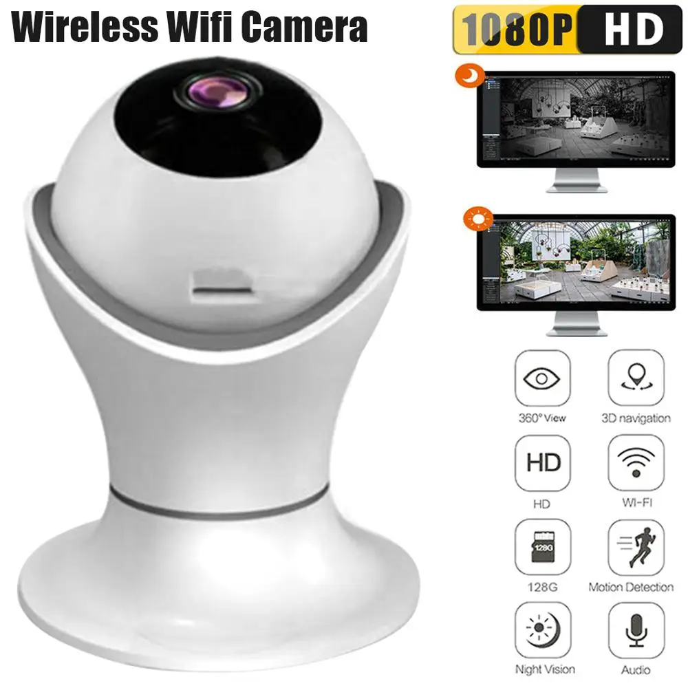 

Wide viewing angle, rotatable camera, encrypted infrared night vision two-way voice chat camera, built-in microphone, speaker