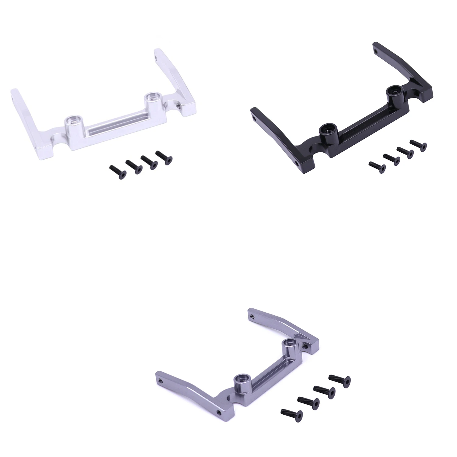 

Metal Radio Receiver Box Mounting Fixed Bracket Chassis Brace Beam for Axial SCX10 1/10 RC Crawler Car Parts