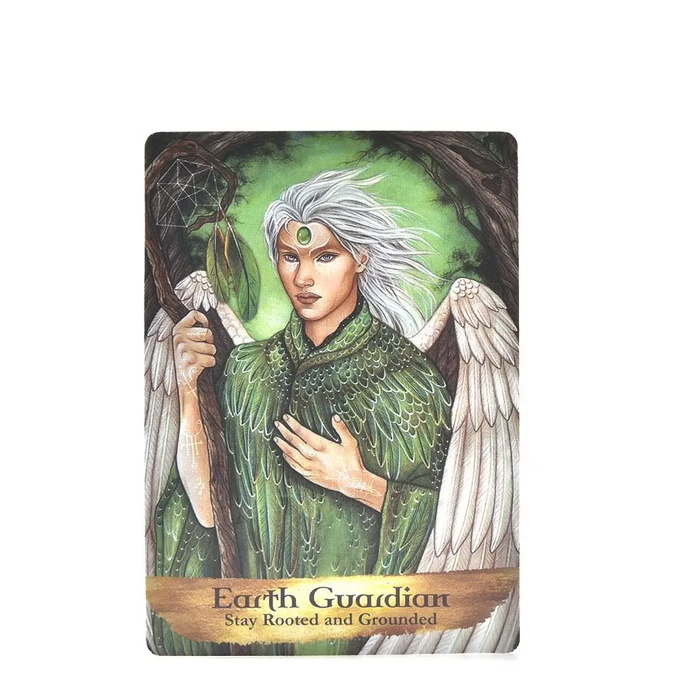 55 Sheets Angels And Ancestors Oracle Cards Board Game Tarot Card For Party Games Playing Cards Entertainment Divination