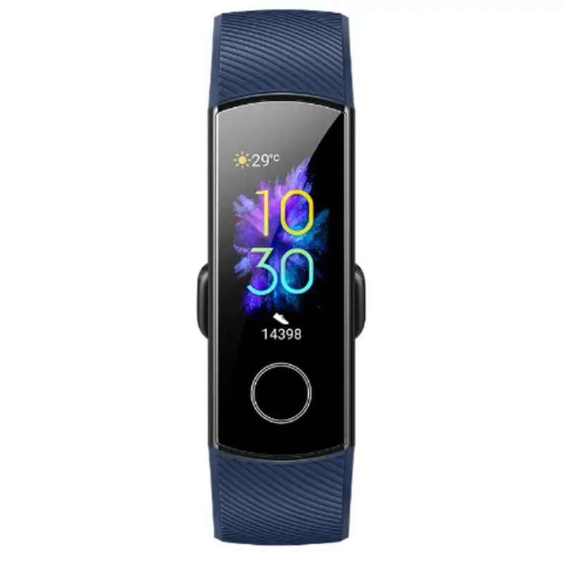 Huawei Honor Band 5 Смарт браслет оксиметр с сенсорным экраном волшебный цвет