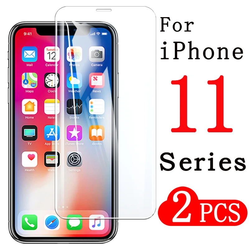 Защитное стекло для iphone 11 pro max p 11promax ip iphone11 11pro phone11 2 шт.|Защитные стёкла и плёнки| |