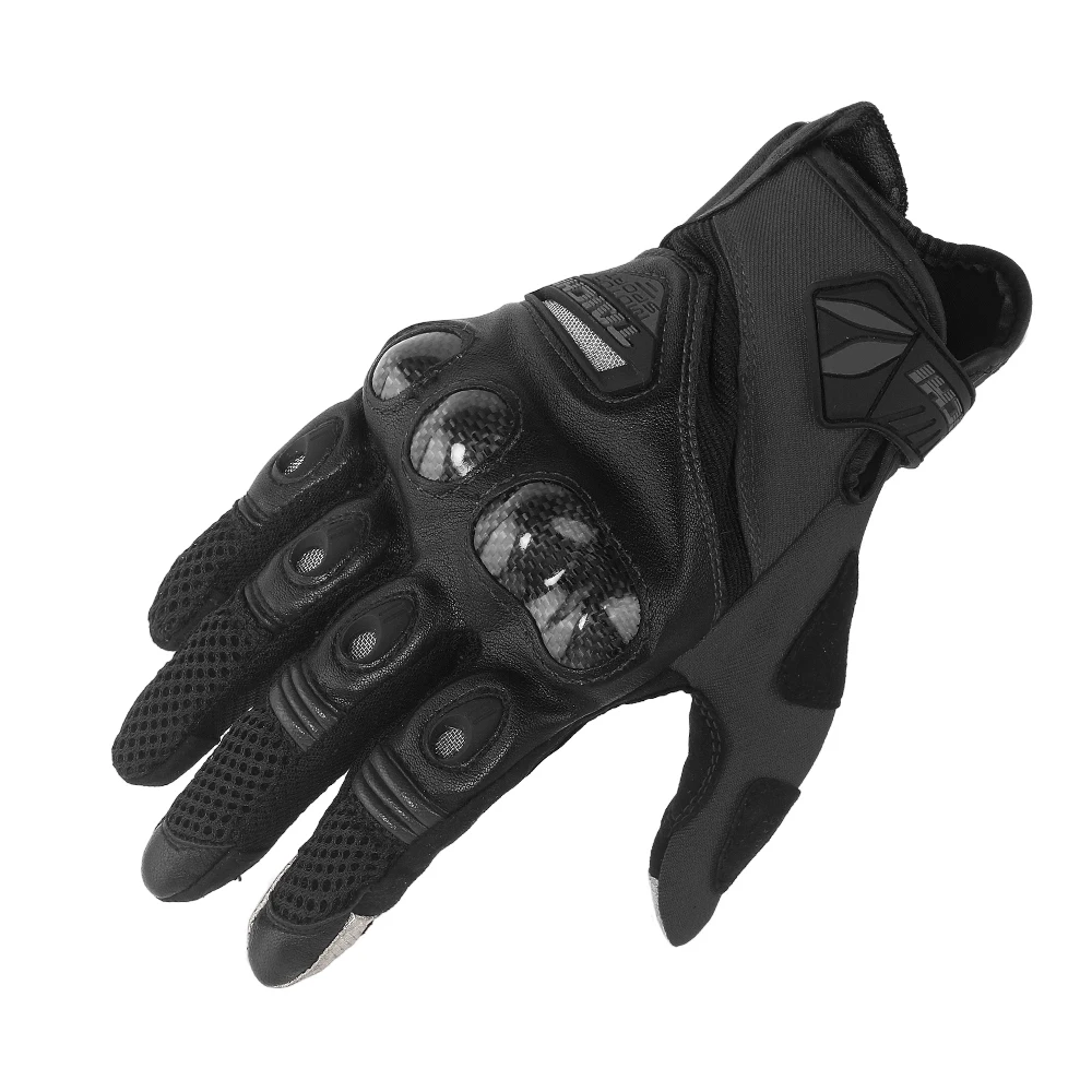 Breathable Motorcycle Gloves Touch Screen Luva Motoqueiro Guantes Protective Gear Tool Short Non-skid Motocross Racing Glove