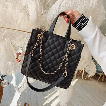 

New Fashion Shoulder Bag High Quality PU Leather Handbag Clutch Bag Luxury Handbags Chain Women Bags Designer Bags For Women