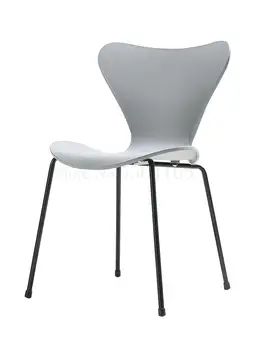 

Nordic Industrial Style Dining Chair Simple Fashion Back Office Desk Chair Creative Plastic Talk Chair Net Red Stool