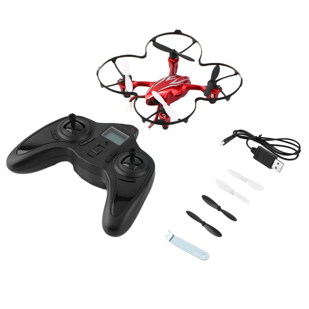 

HUBSAN Original H107C 4 Axes 2.4GHZ Wireless Remote Control Quadcopter With 2MP HD Camera Best Gift Black & Red