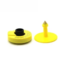 DWE CC RF 134,2 кГц rfid животное em4305 Ушная бирка fdx-b ID чип слежения для домашних животных животноводства