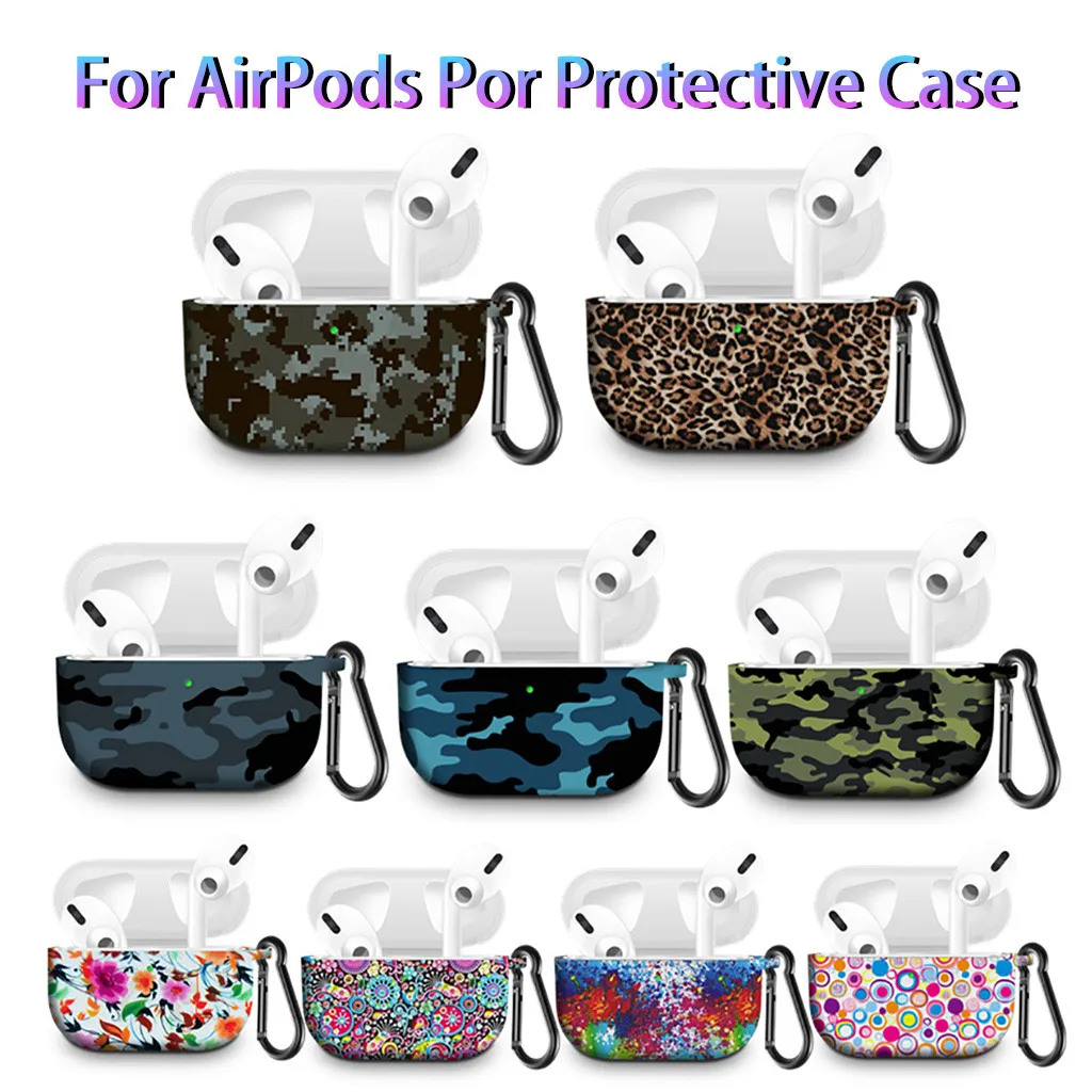 Для AirPods Pro, беспроводной Bluetooth чехол для наушников, новинка, портативный, sillicon, защита от падения, защитный чехол для зарядки, чехол для наушников