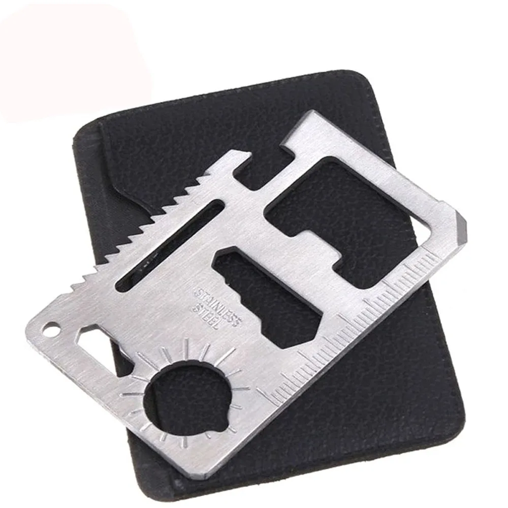 

EDC Credit Card Multifunctional Pocket Hunting Knife Outdoor Sports Camping Hiking SOS Survival Rescue Emergency Tools Dropship