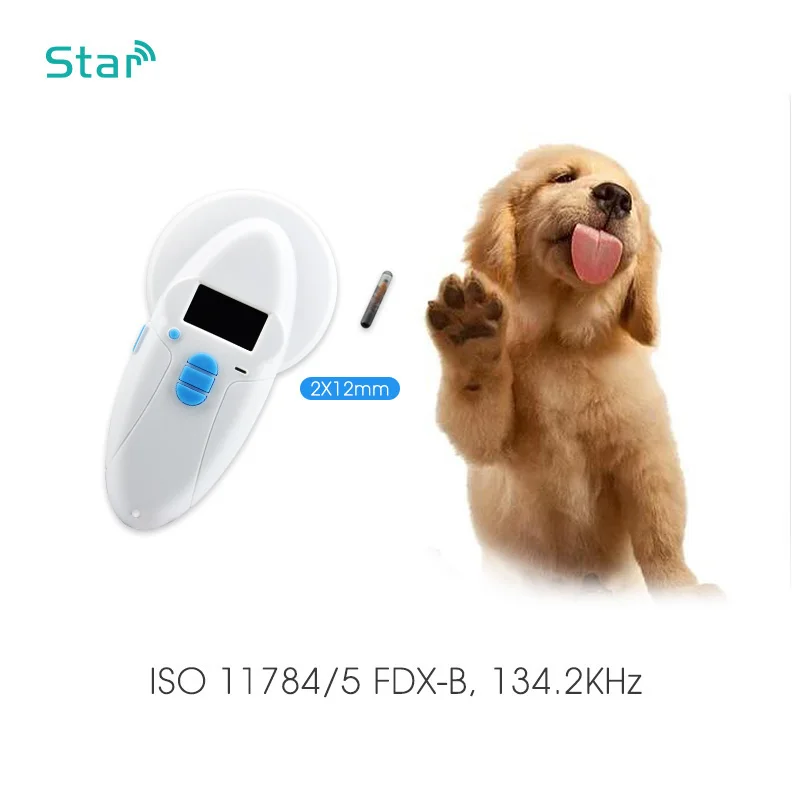 100pcs/lots 1.4*8mm FDX-B glass tag  ISO11784 100pcs Bioglass Chip 2*12mm Rfid Transponder1.25*7 Animal Id Tag for Dog 134.2khz
