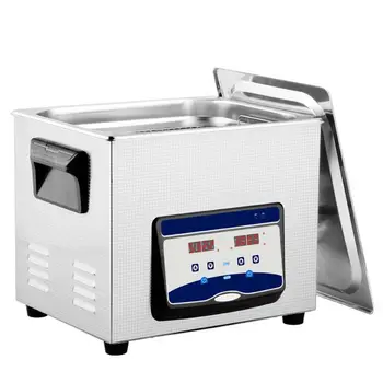 Online 30L 600W JP-100S Digital Ultrasonic Cleaner Heated Timer Stainless Steel Ultra Sonic Cleaning Machine Washing Machine (EU Plug)