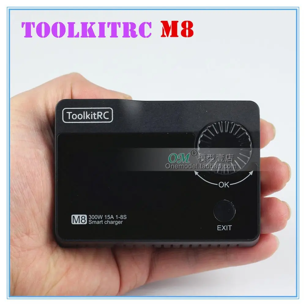 Новый инструментарий RC M8 300W 15A 2-8S LiPo зарядное устройство для проверки клеток