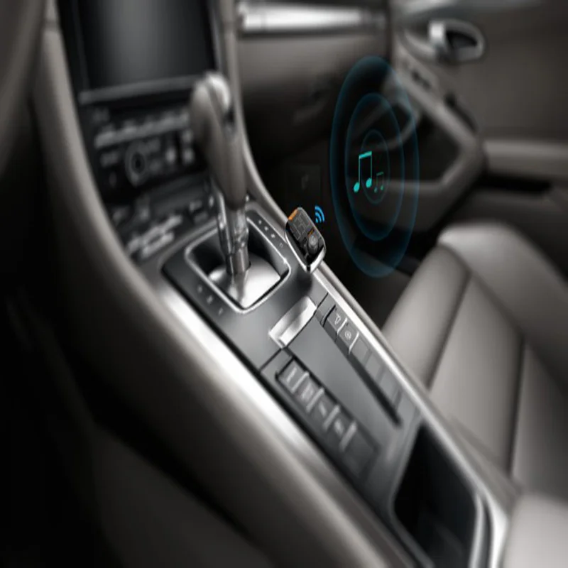 Автомобильный Bluetooth 5,0 fm-передатчик беспроводной свободный Ручной ЖК QC3.0 зарядка Громкая связь аудио приемник Авто mp3-плеер автомобильные аксессуары