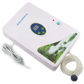 

400Mg/H 220V Ozone Generator Ozonator Ionizer O3 Timer Air Purifiers Oil Vegetable Meat Fresh Purify Air Water EU Plug