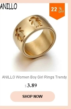 ANILLO женские матовые кольца для мальчиков и девочек, модные кольца из нержавеющей стали золотого и серебряного цвета для женщин, свадебные украшения