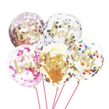 Просто женатый прозрачный цвет розовое золото конфетти прозрачный конфетти для воздушного шара воздушный шар