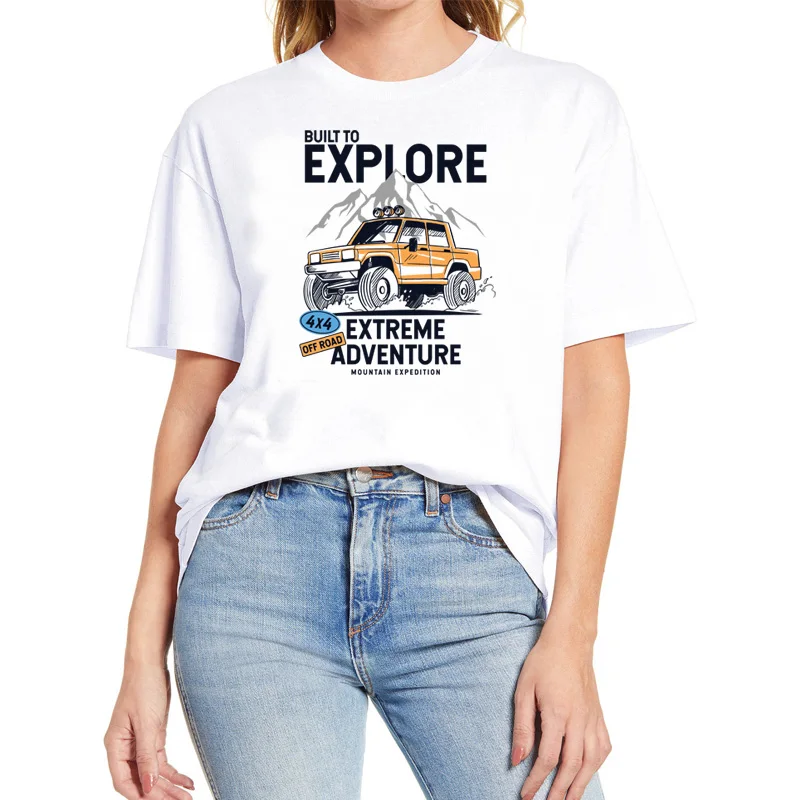 Womens International Harvester Scout Ii Retro Style Costruito Per Esplorare La Maglietta