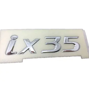 

Ix35 log Rear tailgate sign Car Rear Trunk Emblem ABS Best Chrome Finished For Hyundai IX35/TUCSON 2010-2015 863102S010
