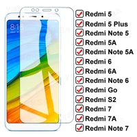 Vidrio Protector completo 9D para Xiaomi Redmi 5 Plus 5A 6 6A S2 Go 7A, Protector de pantalla templado para Redmi Note 5 5A 7 Pro, película de vidrio