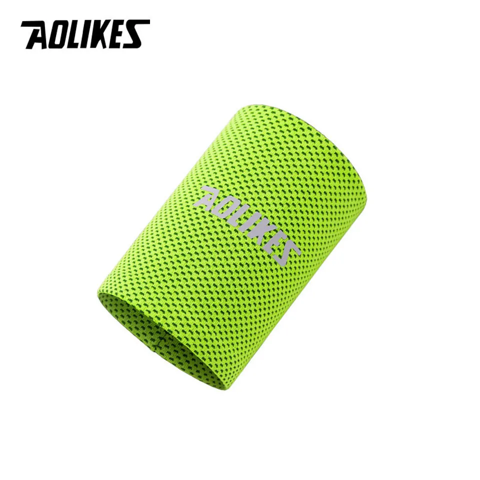 AOLIKES Sport Wristband Support Ice Feeling Wristband Men And Women Wristband Weightlifting Volleyball Cycling Sports Safety