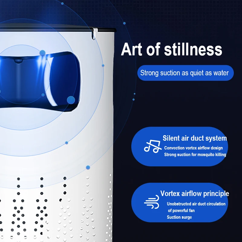 USB Electric Mosquito Killer Lamp No Noise No Radiation Insect Killer Flies Trap Lamp Anti Mosquito Lamp Home