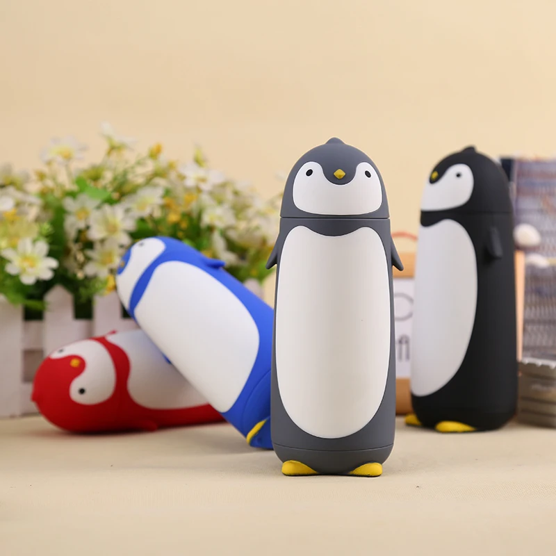 Creative Lovely Gift Water Cup Stainless Steel Personality Insulating Cups Penguin Bottle 280ML Thermos | Дом и сад