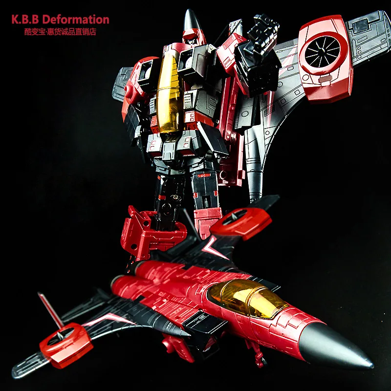 

Cool bian bao Kbb33019 Mp-11nt Transformation Toy Jingang Charge Three-Pronged Red star xiao Airplane
