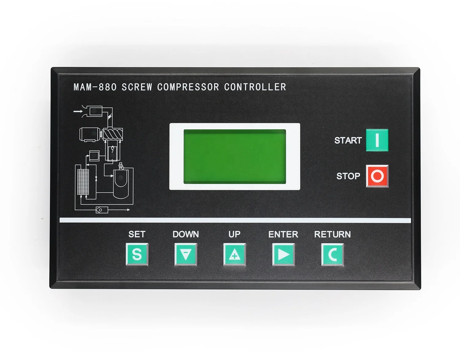 Части воздушного компрессора MAM 860 PLC панель контроллера с монтажной схемой