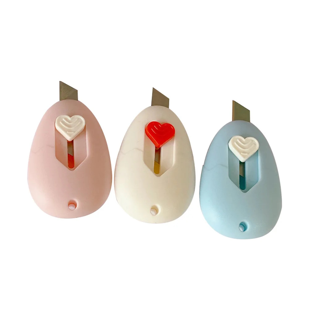 Cute Mini Portable Small Utility Knife Demolition Letter Opening Sticker Paper Knife Wallpaper Student Box Cutter Kawaii