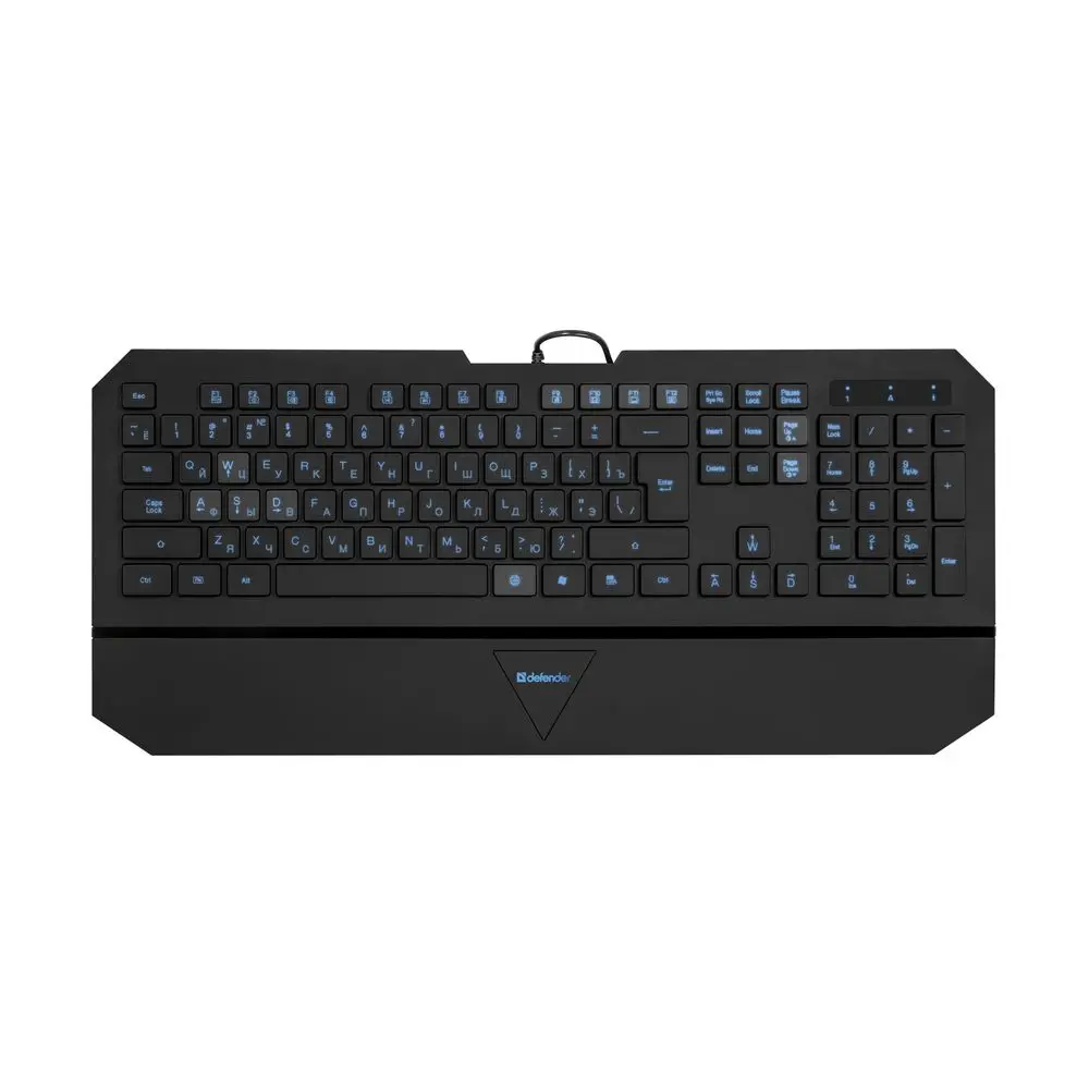 Клавиатура Defender Oscar SM-660L Pro RU,черный,4 уровня подсветки