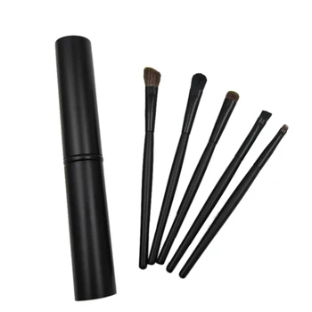 

5Pcs Travel Portable Mini Eye Makeup Brushes Set Reals Eyeshadow Eyeliner Eyebrow Brush Lip Make Up Brushes