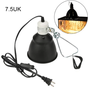 

Creative Black Pendant Light Nordic Retro Lights Reptile Heating Lamp Stand Pet Light Bulb Holder Lampshade Frame Emitter