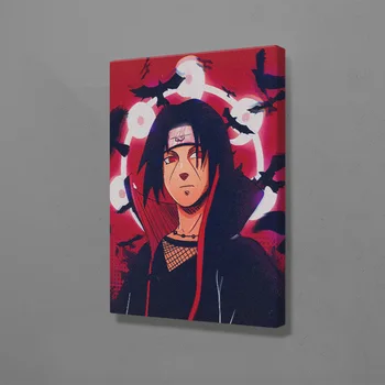 

Itachi Uchiha naruto anime Painting wall Art Canvas for Living room home bedroom study dorm decoration prints
