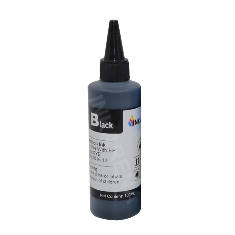 INKARENA Black Color Printer Ink Refill Kit For HP 123 122 304 302 301 300 21 22 140 141 121 650 652 XL Ink Cartridge Ciss Tank