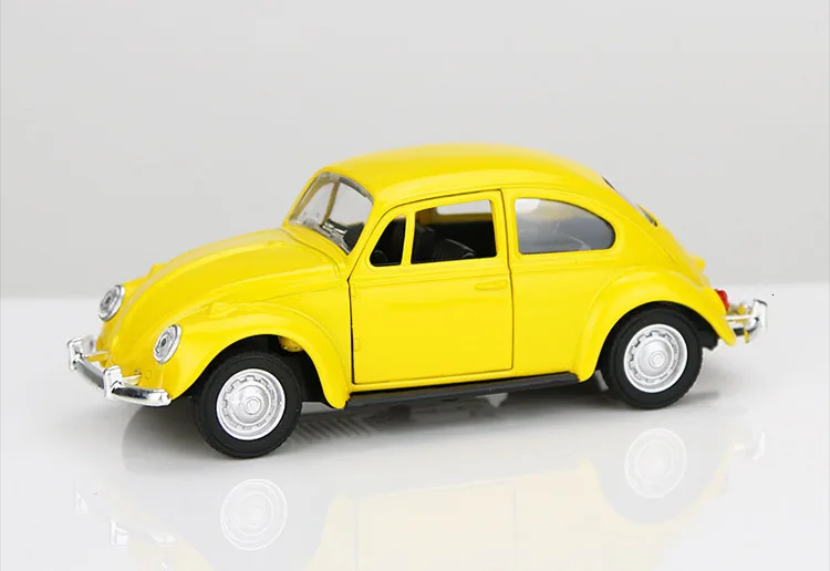 1/36 VW Beetle классический брелок для автомобильных ключей, модели имитационная модель тянуть обратно металлические игрушки модель автомобиля для украшение торта, выпечки игрушка для подарков