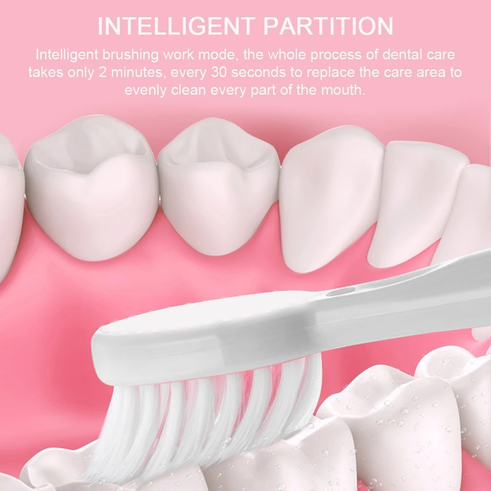 Comfortable Electric Toothbrush Waterproof Whitening Teeth Dental Care Plastic 3 Colors Intelligent Oral Cleaner Beauty Health Comfortable Electric Toothbrush Waterproof Whitening Teeth Dental Care Plastic 3 Colors Intelligent Oral Cleaner Beauty Health