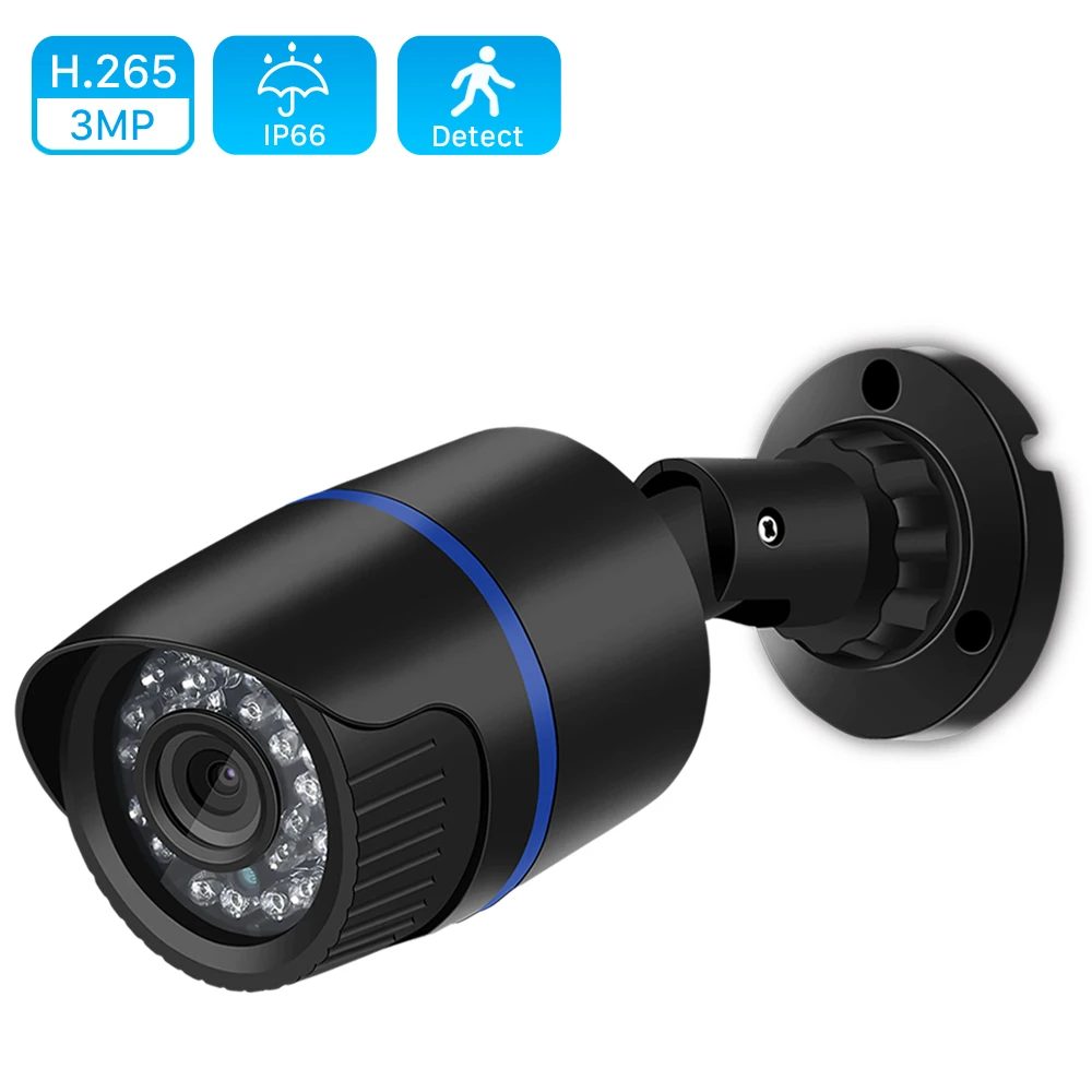 H.265/H.264 1080P Surveillance IP Camera FULL HD 1080P 2.0 Megapixel IR Night Vision Outdoor CCTV Camera IP 1080P DC 12V/48V PoE