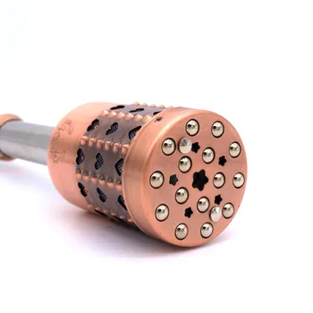 

new brass moxibustion roll set acupuncture therapy copper massage meridian moxa moxibustion roller strik mini smoke acupuncture