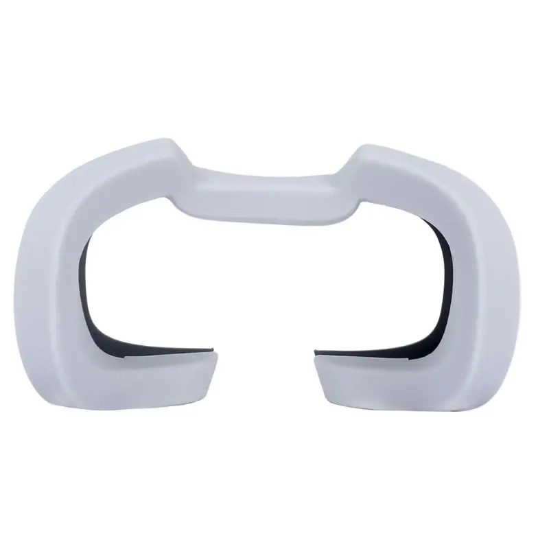 Мягкий силиконовый защитный чехол для глаз Oculus Rift S VR Glasses H37B - Цвет: Белый