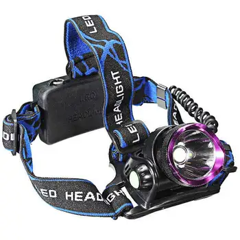 

3 Modes Headlamps 18650 Head Flashlight USB Rechargeable Handband Lights Mini Fishing Outdoor Camping Waterproof Headlights