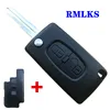 FOR PEUGEOT 4007 ET 4008 For Citroen C-Crosser C4 Aircross 2 Button Fob Remote Key case  flip remote key shell fob MIT-11R blade ► Photo 2/6