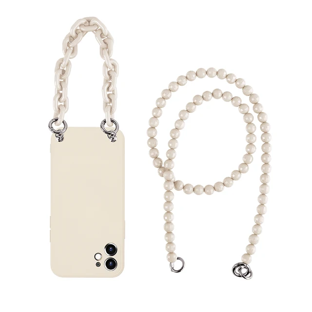 Crossbody Case For Xiaomi Redmi Note 9 Pro 10 8T 8 9S 9T POCO X3 NFC Mi 10T Pro Necklace Strap Lanyard Liquid Silicone Cover 1
