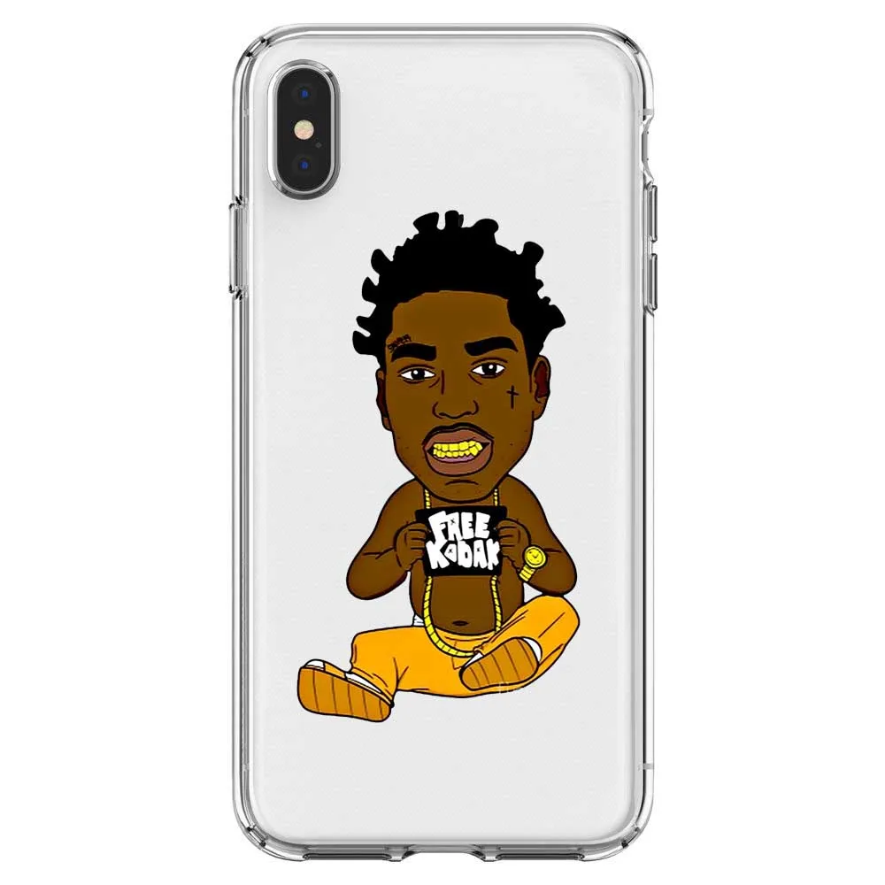 Мягкий чехол из ТПУ для телефона iPhone 11 Pro MAX SE 5 5S 6 6S 7 8 MAX XR XS X10 Plus Kodaks черный чехол для телефона