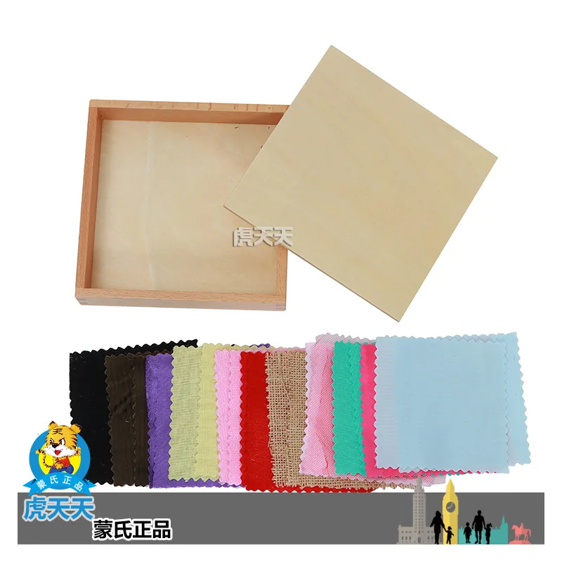 

Tiger Every Day Montessori Early Educational Teaching Aid Sensory Educational CHILDREN'S Toy Color Cloth Box